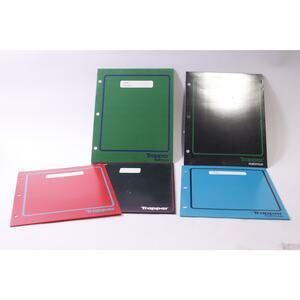 Mead, Trapper Keeper, Unused 80s, Portfolio, Lot, The Words Around Us, Paper Fo